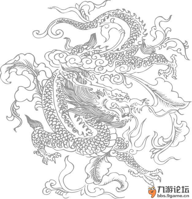 龙简谱画_龙怎么画(3)