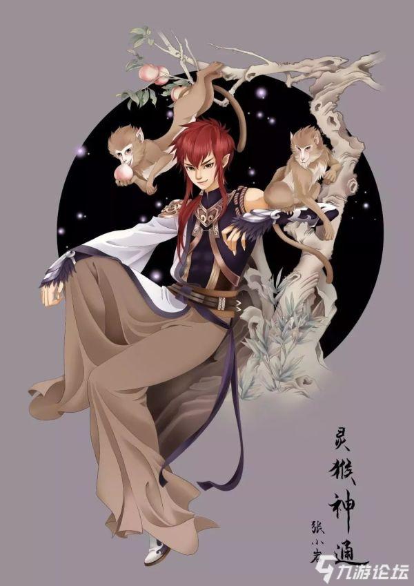 超美的十二生肖原画古风作品