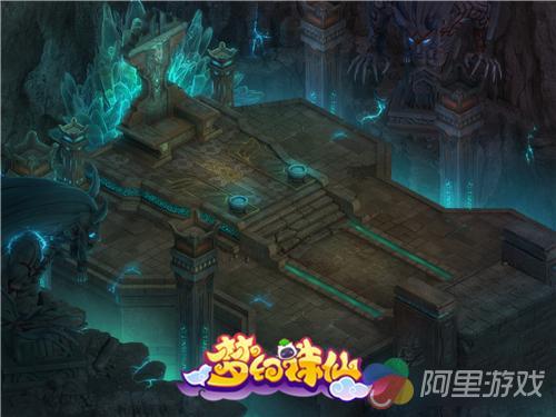 《梦幻诛仙》手游门派地图原画公布 神魔圣地