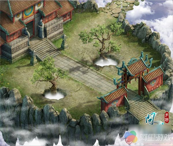 游重返中洲全新地图曝光_九游问道手游iOS专