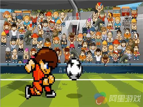 《像素杯足球》简评:足球游戏这么好玩!?_九游