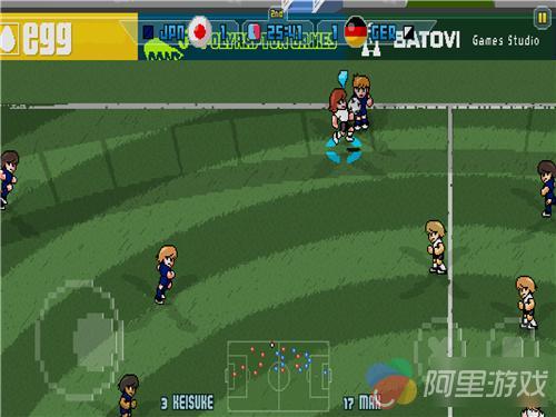 《像素杯足球》简评:足球游戏这么好玩!?_九游