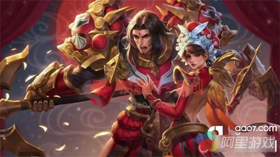 王者荣耀项羽虞姬新恋人皮肤10月3日上架 附赠