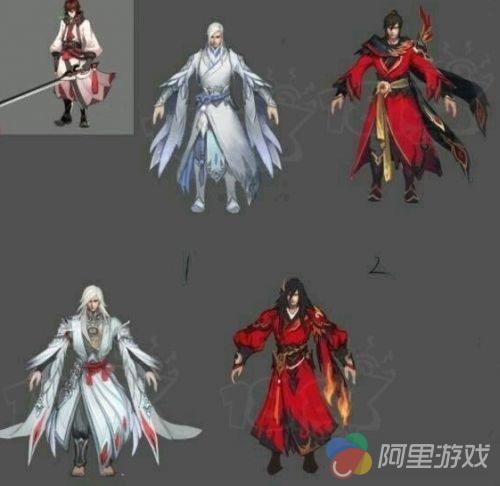 无双剑尊?!王者荣耀李白传说皮肤原画曝光_九
