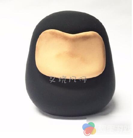 阴阳师如何捏一个黑达摩 玩家制作御行达摩手