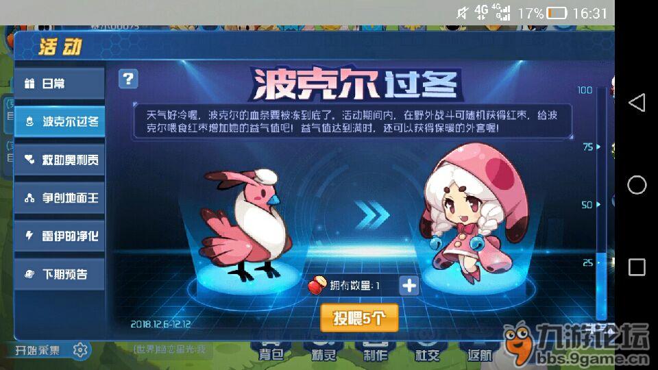 波克尔过冬活动