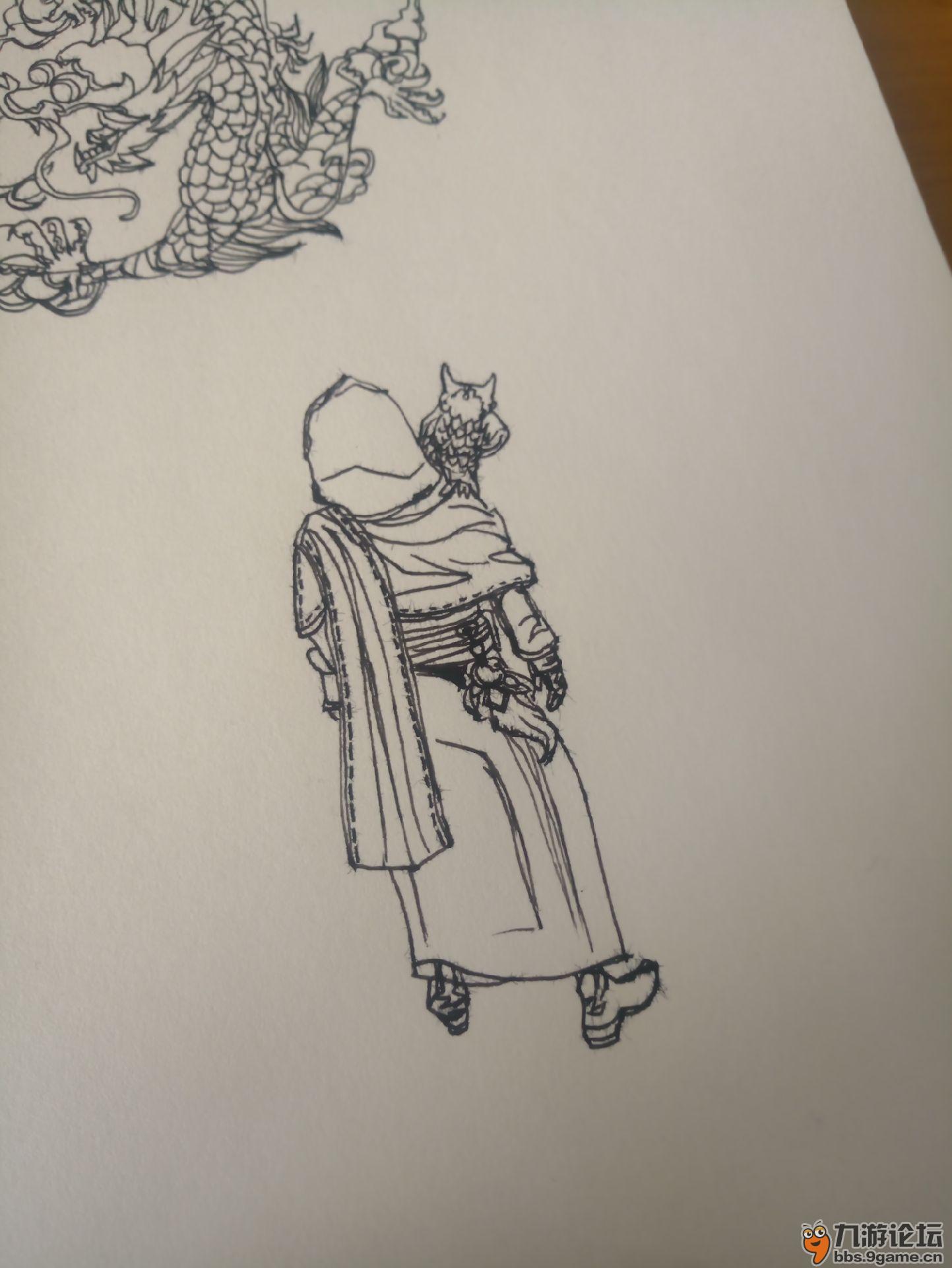 手顺画了个先知