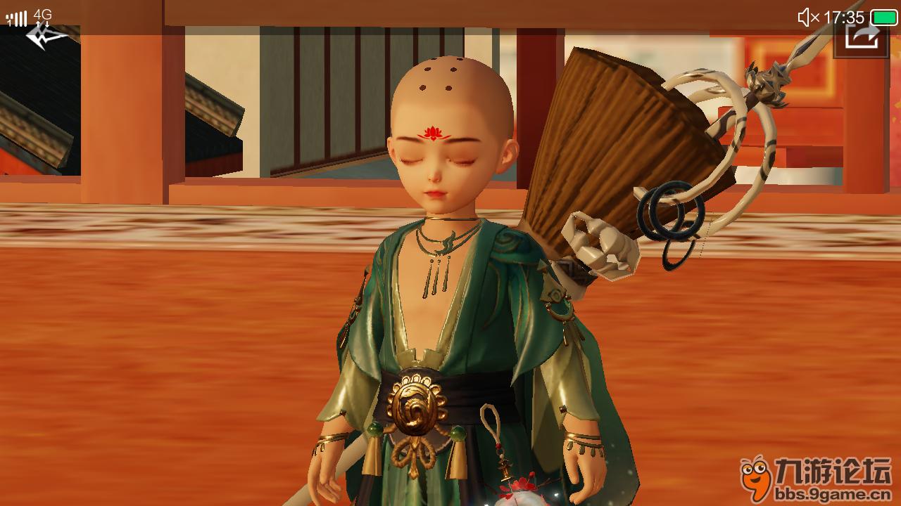 两万修小和尚,打卡_一梦江湖_九游论坛