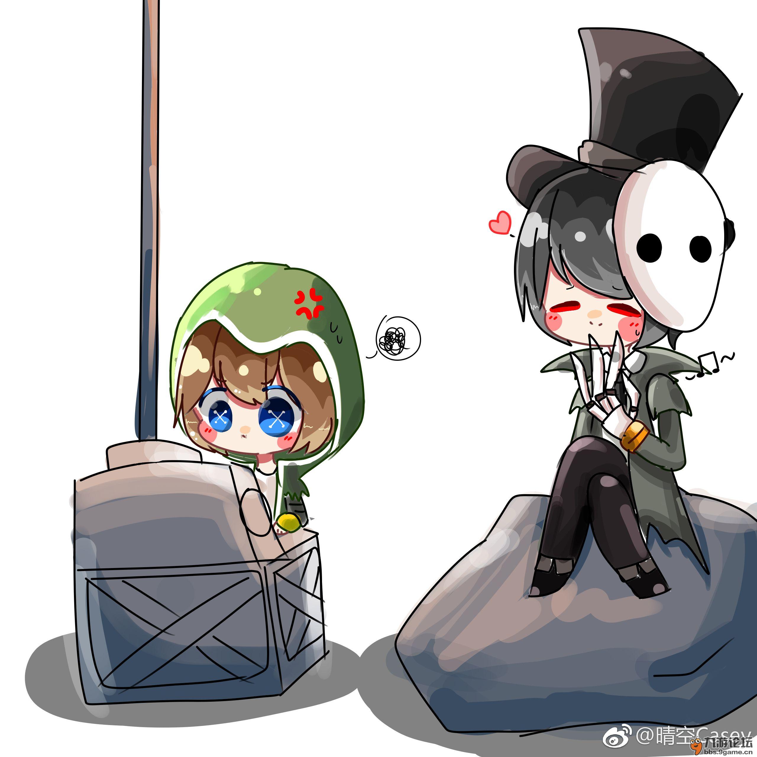 杰克cp,还有其他的.来选一选吧._第五人格_九游论坛