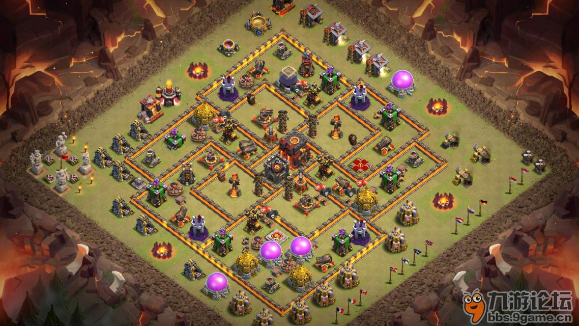 谁有10本阵型?_部落冲突_九游论坛