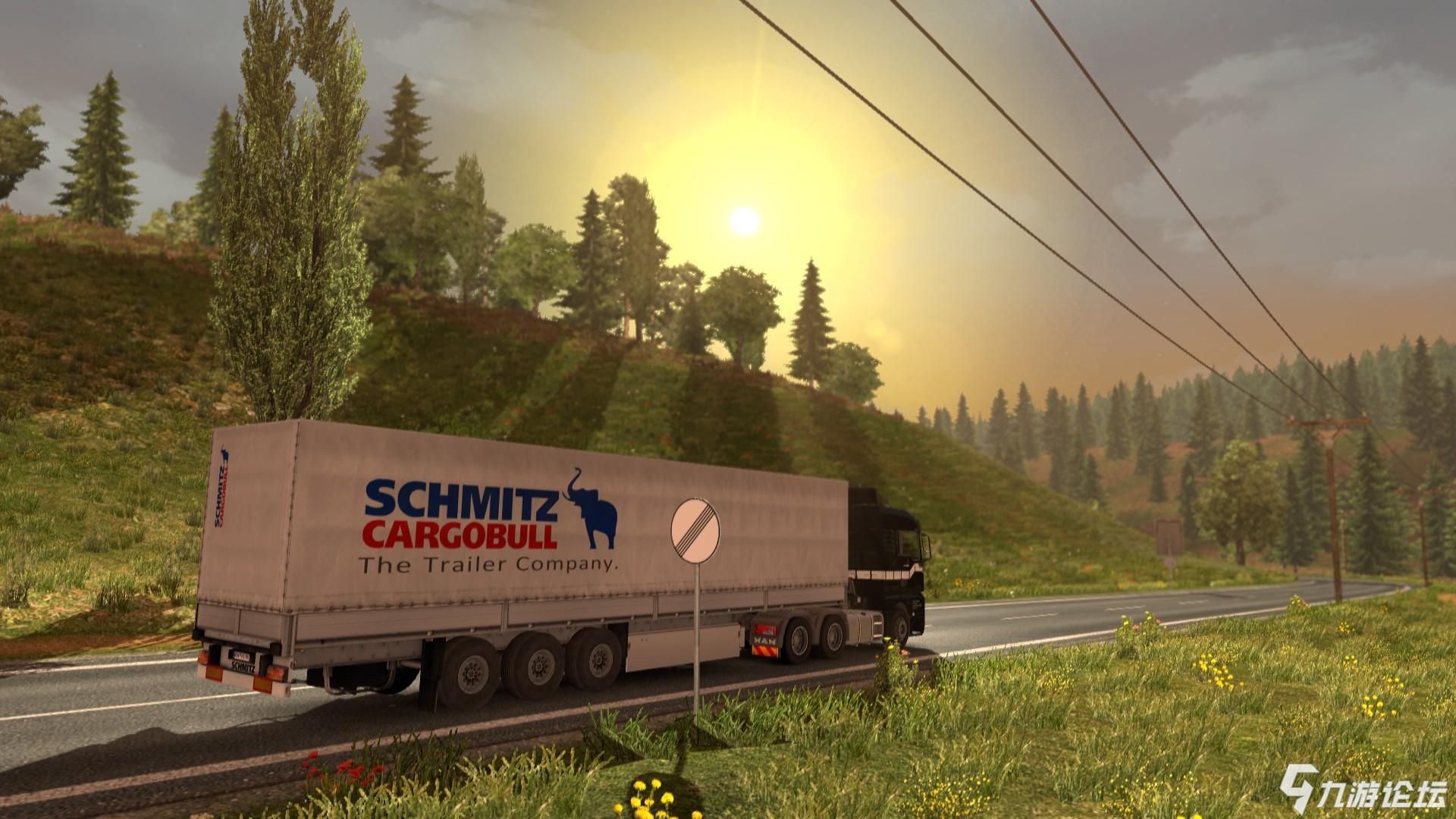 欧洲卡车模拟2! 本身这是一款模拟类游戏,游戏