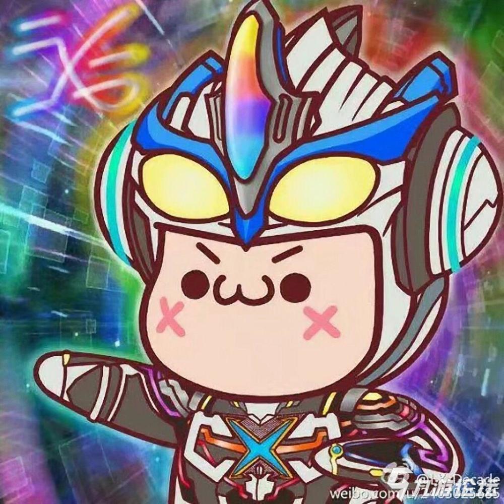 分享一下微博大佬画的奥特曼颜文字