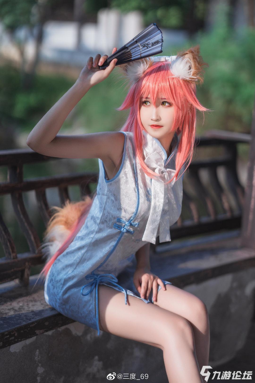 《cosplay日常》三度小姐姐cos旗袍玉藻前