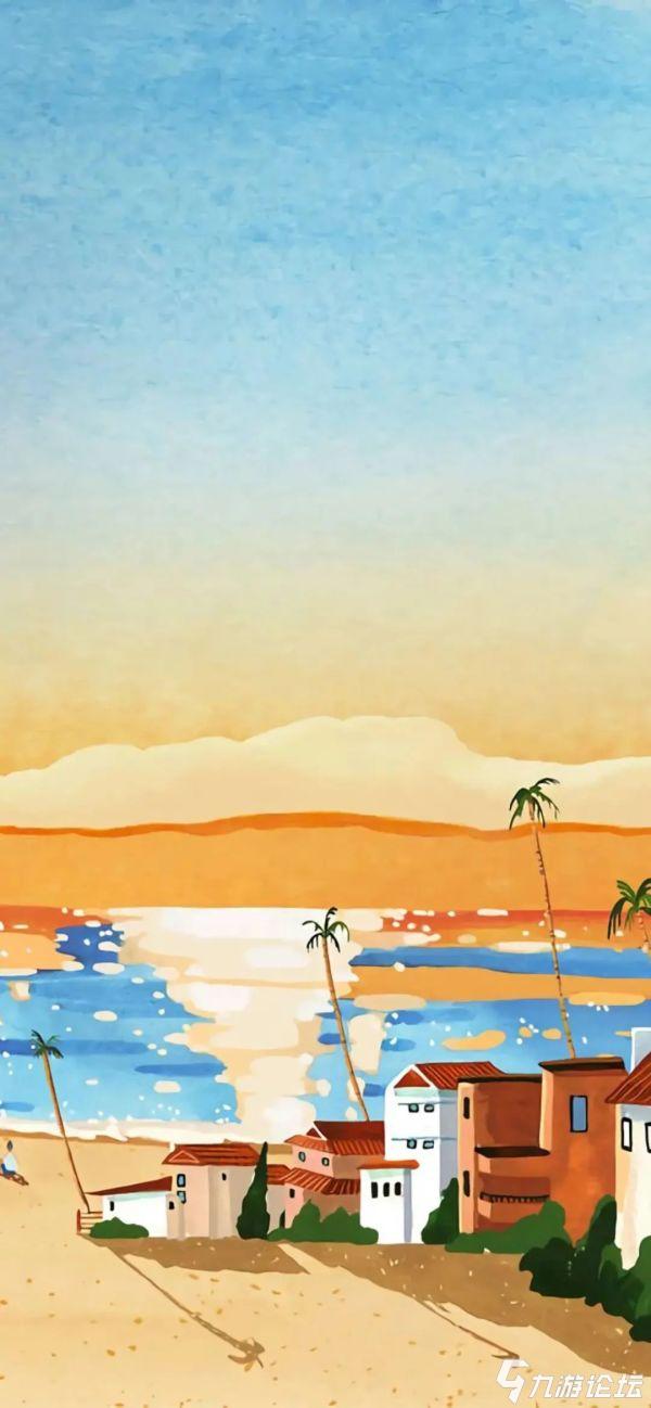 治愈多暖色系绘画壁纸,很特别呢