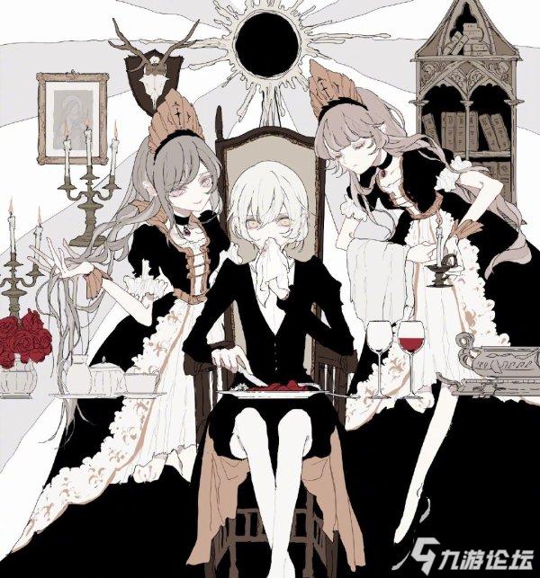 二次元高清无水印美图分享魔女的茶话会