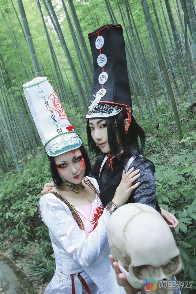 cos正片黑白无常厉鬼勾魂无常索命