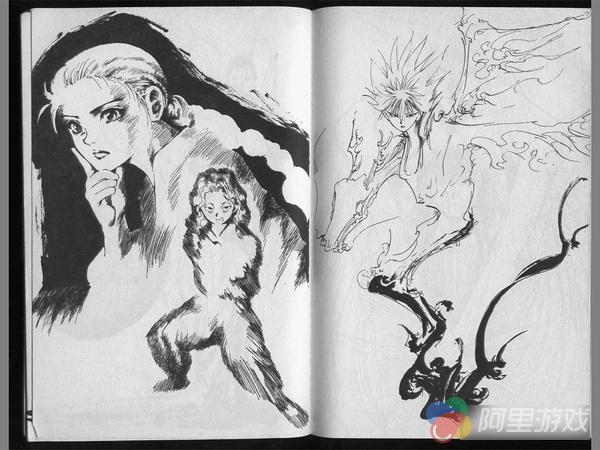 一些富坚义博漫画里的图